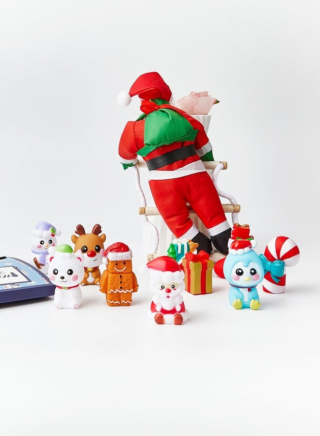 AQKILO Christmas Finger Puppet Set, Christmas Puppet Show Theater Props, Educational, Bath Toys - Image 4